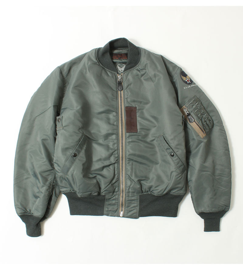 【PassPort】Line~Worx flight jacket Pass~Port Line~Worx Freight Jacket - Chocolate