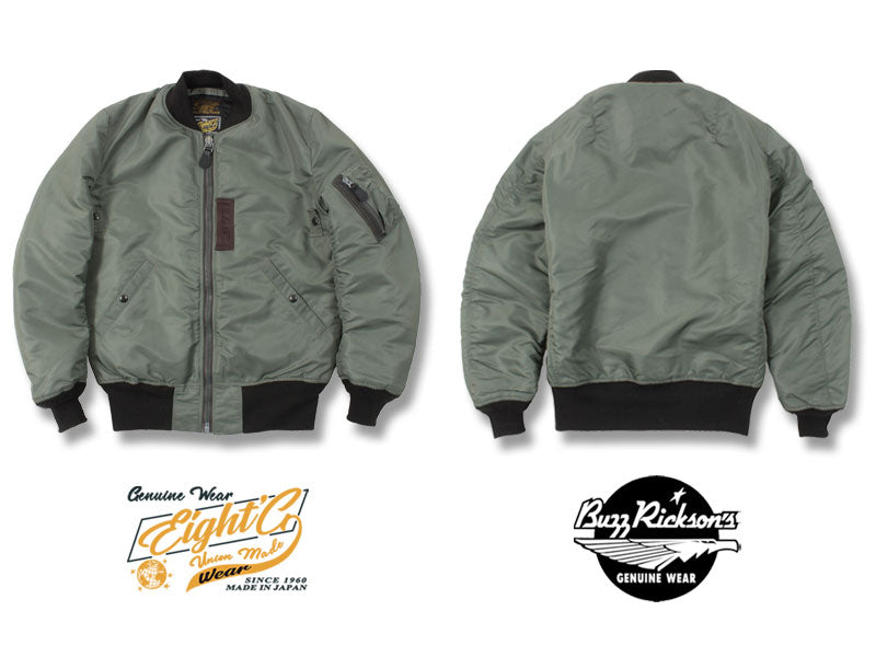 Eight-G×Buzz Rickson's Lot,BR15050 Type MA-1 Custom Order Slender