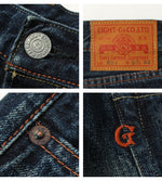 Load image into Gallery viewer, Eight-G Lot,601-RD3 Vintage Style 15oz Narrow Fit Jeans(Weathered)
