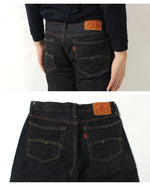 画像をギャラリービューアに読み込む, Eight-G Lot,601-WA Vintage Style 15oz Narrow Fit Jeans
