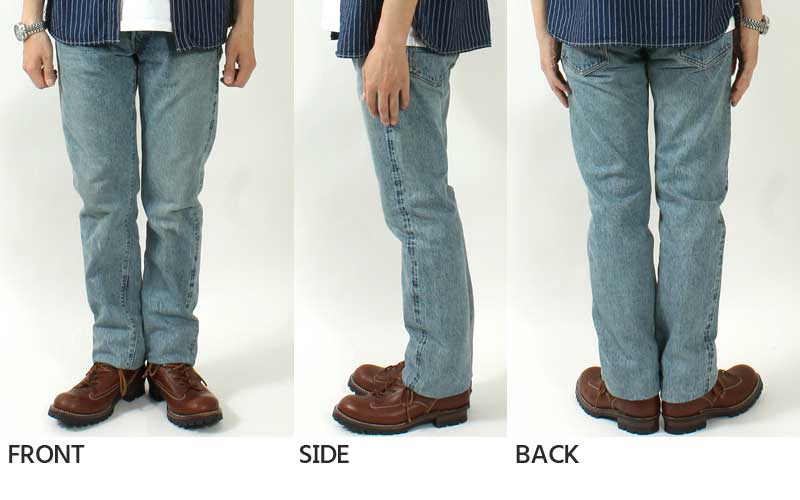 EIGHT-G 15oz Selvedge Denim Tight Straight Jeans Real Distressed Model 602-RD4