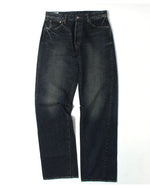 画像をギャラリービューアに読み込む, Eight-G Lot,605-RD2 Vintage Style 15oz Loose Fit Jeans(Weathered)
