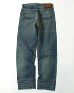 画像をギャラリービューアに読み込む, Eight-G Lot,605-RD Vintage Style 15oz Loose Fit Jeans(Weathered)
