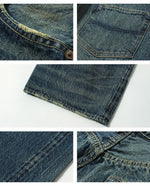 Load image into Gallery viewer, Eight-G Lot,605-RD Vintage Style 15oz Loose Fit Jeans(Weathered)
