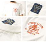 Load image into Gallery viewer, Studio D&#39;artisan 8143A U.S.A. Cotton Print T-Shirt
