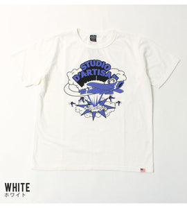 Studio D'artisan USA COTTON PRINT S/S T-SHIRT "SINCE 1979"