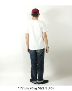 STUDIO D'ARTISAN 8180A USA COTTON PRINT S/S T-SHIRT "LIMIT BREAKER"