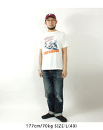 Load image into Gallery viewer, STUDIO D&#39;ARTISAN 8180A USA COTTON PRINT S/S T-SHIRT &quot;LIMIT BREAKER&quot;
