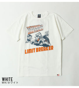 STUDIO D'ARTISAN 8180A USA COTTON PRINT S/S T-SHIRT "LIMIT BREAKER"