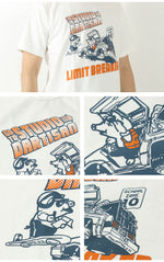 Load image into Gallery viewer, STUDIO D&#39;ARTISAN 8180A USA COTTON PRINT S/S T-SHIRT &quot;LIMIT BREAKER&quot;
