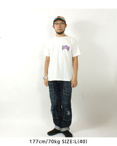 STUDIO D'ARTISAN 8180B USA COTTON PRINT S/S T-SHIRT "OSAKA CITY PATROL"