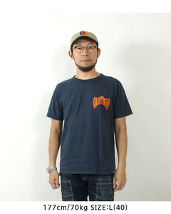 STUDIO D'ARTISAN 8180B USA COTTON PRINT S/S T-SHIRT "OSAKA CITY PATROL"
