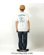 Load image into Gallery viewer, STUDIO D&#39;ARTISAN 8182B USA COTTON PRINT S/S T-SHIRT &quot;S.D.ARMY&quot;
