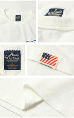 Load image into Gallery viewer, STUDIO D&#39;ARTISAN 8182B USA COTTON PRINT S/S T-SHIRT &quot;S.D.ARMY&quot;
