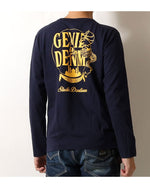 Load image into Gallery viewer, STUDIO D&#39;ARTISAN Printed long-sleeved T-shirt&quot;GENIE DENIM&quot; 8195A
