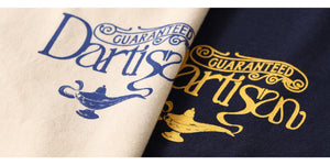 STUDIO D'ARTISAN Printed long-sleeved T-shirt"GENIE DENIM" 8195A