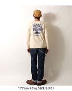 Load image into Gallery viewer, STUDIO D&#39;ARTISAN Printed long-sleeved T-shirt&quot;GENIE DENIM&quot; 8195A
