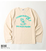 Load image into Gallery viewer, STUDIO D&#39;ARTISAN Printed long-sleeved T-shirt&quot;THE SECRET POISON&quot; 8195b
