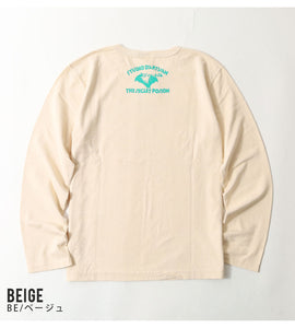STUDIO D'ARTISAN Printed long-sleeved T-shirt"THE SECRET POISON" 8195b