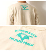 Load image into Gallery viewer, STUDIO D&#39;ARTISAN Printed long-sleeved T-shirt&quot;THE SECRET POISON&quot; 8195b
