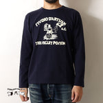 Load image into Gallery viewer, STUDIO D&#39;ARTISAN Printed long-sleeved T-shirt&quot;THE SECRET POISON&quot; 8195b

