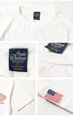 画像をギャラリービューアに読み込む, Studio D'artisan Lot,8210A USA Cotton Print T-SHIRT
