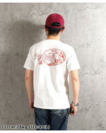 画像をギャラリービューアに読み込む, Studio D'artisan Lot,8210A USA Cotton Print T-SHIRT
