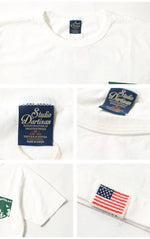 画像をギャラリービューアに読み込む, Studio D'artisan Lot,8211B USA Cotton Print S/S/ T-Shirt
