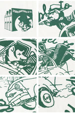 画像をギャラリービューアに読み込む, Studio D'artisan Lot,8211B USA Cotton Print S/S/ T-Shirt
