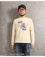 Load image into Gallery viewer, STUDIO D'ARTISAN 8228A  Print L/S T-shirt "SD RACING USA"

