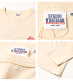 画像をギャラリービューアに読み込む, STUDIO D'ARTISAN 8228B  Print L/S T-shirt "COBRA"
