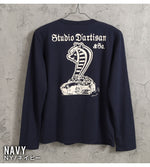 画像をギャラリービューアに読み込む, STUDIO D'ARTISAN 8228B  Print L/S T-shirt "COBRA"
