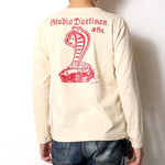 画像をギャラリービューアに読み込む, STUDIO D'ARTISAN 8228B  Print L/S T-shirt "COBRA"
