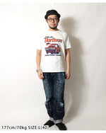 画像をギャラリービューアに読み込む, Studio D'artisan Lot,8232A USA Cotton Print S/S T-Shirt
