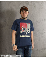 画像をギャラリービューアに読み込む, Studio D'artisan Lot,8234B USA Cotton Print S/S T-Shirt
