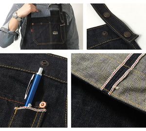 Eight-G Lot,8AP-02 Denim Work Apron