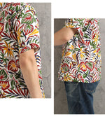 Load image into Gallery viewer, EIGHT-G 8AS-10 "WAIKIKI LEAF &amp; FISH" Rayon Hawaiian shirt
