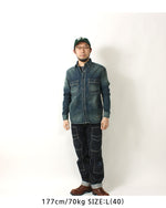 Load image into Gallery viewer, Eight-G Lot,8LS-01RV Long Sleeve Denim Work Shirt(Weathered)
