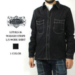 Load image into Gallery viewer, Eight-G Lot,8LS-36 Long Sleeve Wabash Stripe Work Shirt
