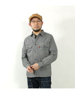 Load image into Gallery viewer, Eight-G Lot,8LS-74 Hickory Stripe Work Shirt

