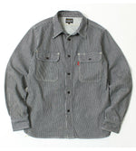 Load image into Gallery viewer, Eight-G Lot,8LS-74 Hickory Stripe Work Shirt
