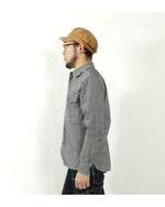 Load image into Gallery viewer, Eight-G Lot,8LS-74 Hickory Stripe Work Shirt
