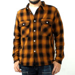 画像をギャラリービューアに読み込む, EIGHT-G 8LS-77 Heavy twill flannel work shirt
