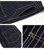 Load image into Gallery viewer, Eight-G Lot.8SP-16 11oz WABASH STRIPE WORK SHORT PANTS
