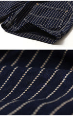 Load image into Gallery viewer, Eight-G Lot.8SP-16 11oz WABASH STRIPE WORK SHORT PANTS
