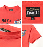 画像をギャラリービューアに読み込む, EIGHT-G 8ST-43 SHORT SLEEVE T-SHIRT "BRIDGE BUSTERS"
