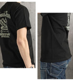 画像をギャラリービューアに読み込む, Eight-G Lot,8ST-TS45 PRINT S/S T-SHIRT "GENUINE JEANS"
