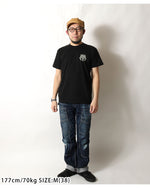 画像をギャラリービューアに読み込む, Eight-G Lot,8ST-TS45 PRINT S/S T-SHIRT "GENUINE JEANS"
