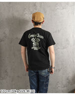 画像をギャラリービューアに読み込む, Eight-G Lot,8ST-TS45 PRINT S/S T-SHIRT "GENUINE JEANS"
