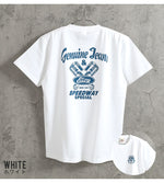 画像をギャラリービューアに読み込む, Eight-G Lot,8ST-TS45 PRINT S/S T-SHIRT "GENUINE JEANS"
